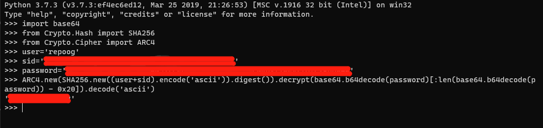 xshell password decrypt